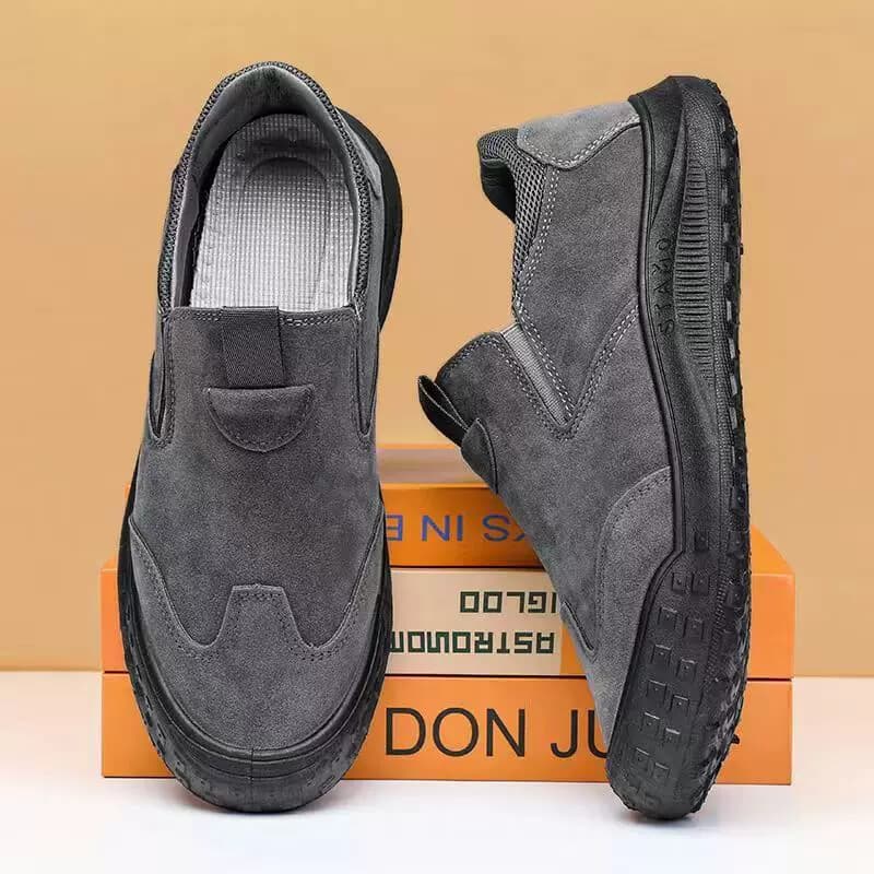 Primavera outono sapatos masculinos 2025 novo estilo respirável antiderrapante desodorante resistente ao desgaste respir