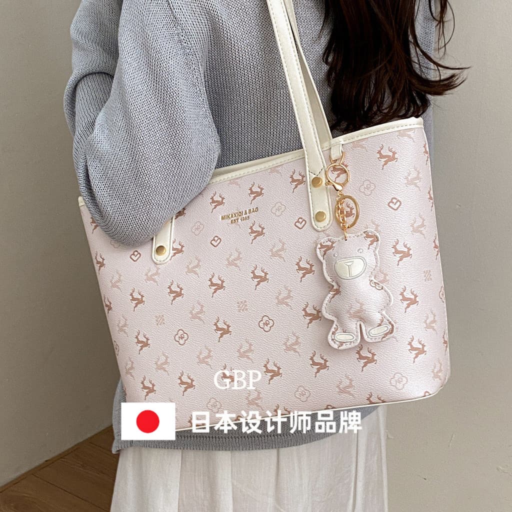 Japão Japão Japão Japão ≈ 라고 Bolsa Feminina 2026 Novo Estilo Moda Verão Bolsa de Ombro Bolsa de Grande Capacidade