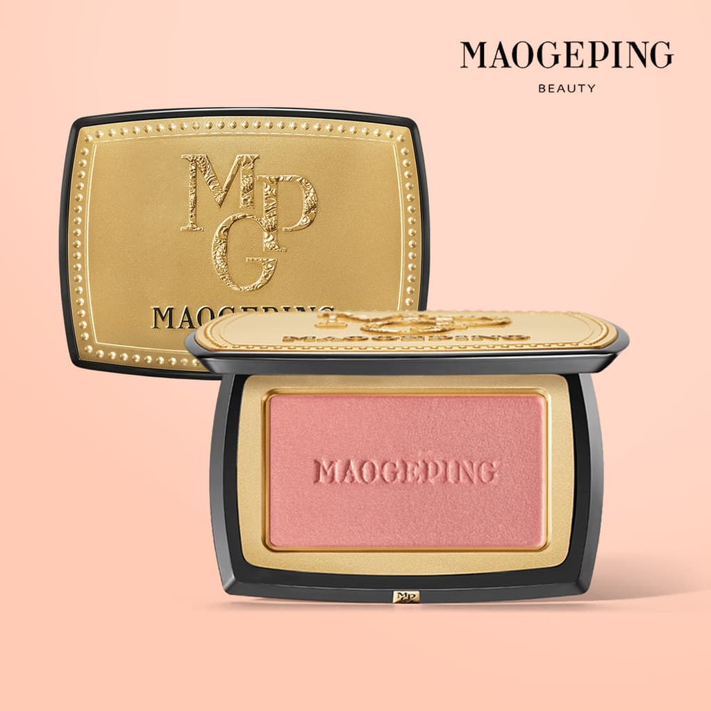 Mao Geping Blush Fio Macio Magia Rosto Blush Paleta Rosa Gradiente Tridimensional 801/802/804/805/806