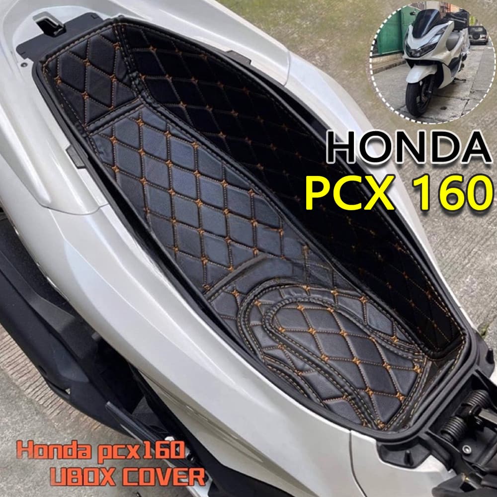 Capa de Couro para Compartimento de Assento PCX 160/ADV 160 PREMIUM UBOX, Acessórios para Motocicleta 56NV