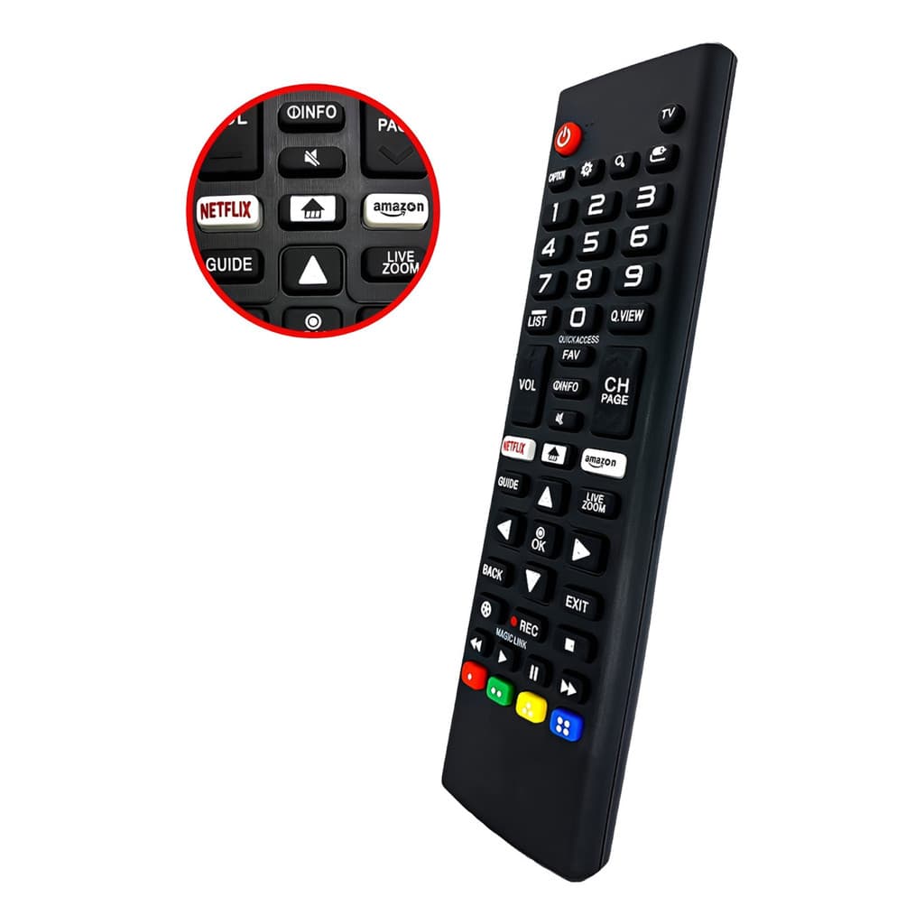 Controle Remoto Para Smart Tv LG Universal