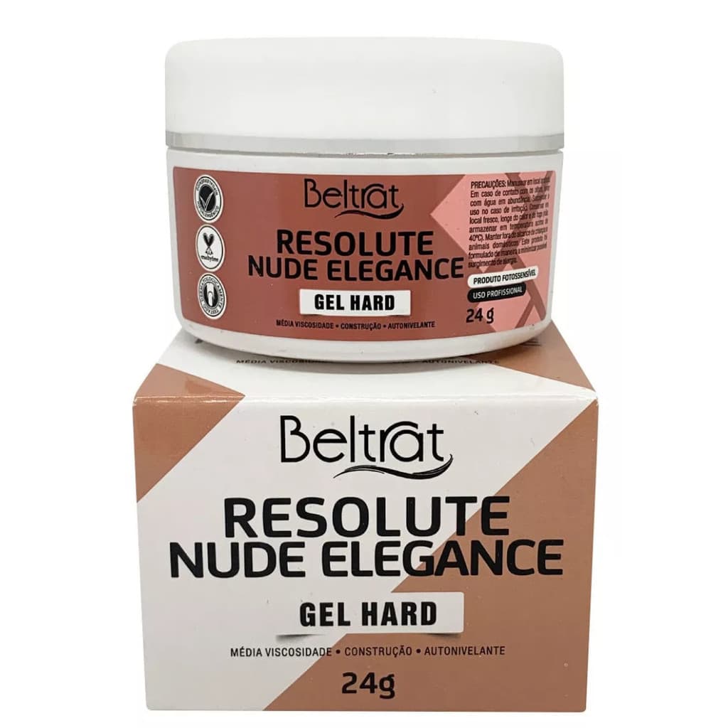 GEL RESOLUTE NUDE ELEGANCE BELTRAT 24G