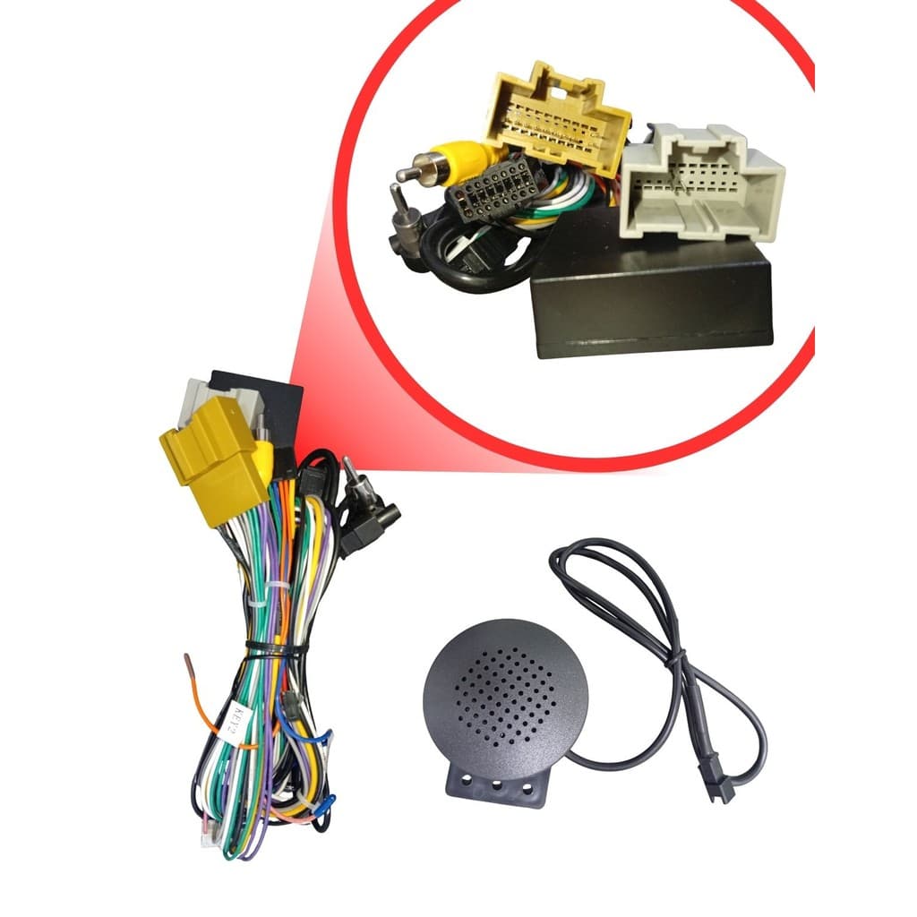 Kit plug and play Chicote Chevrolet Onix e Prisma 2017 até 2019, S-10 2017 Em diante, Avisos Sonoros