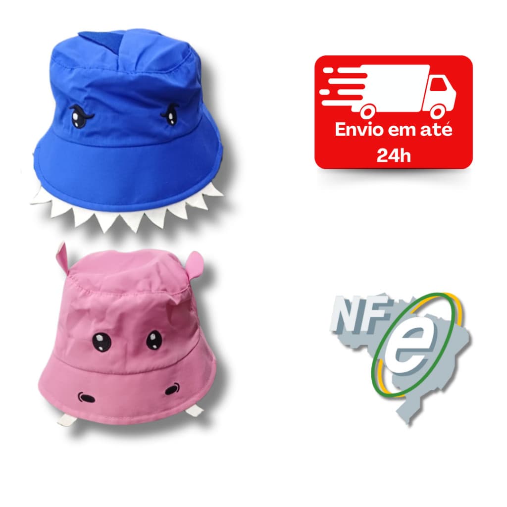 Chapéu bucket infantíl feminino e masculino