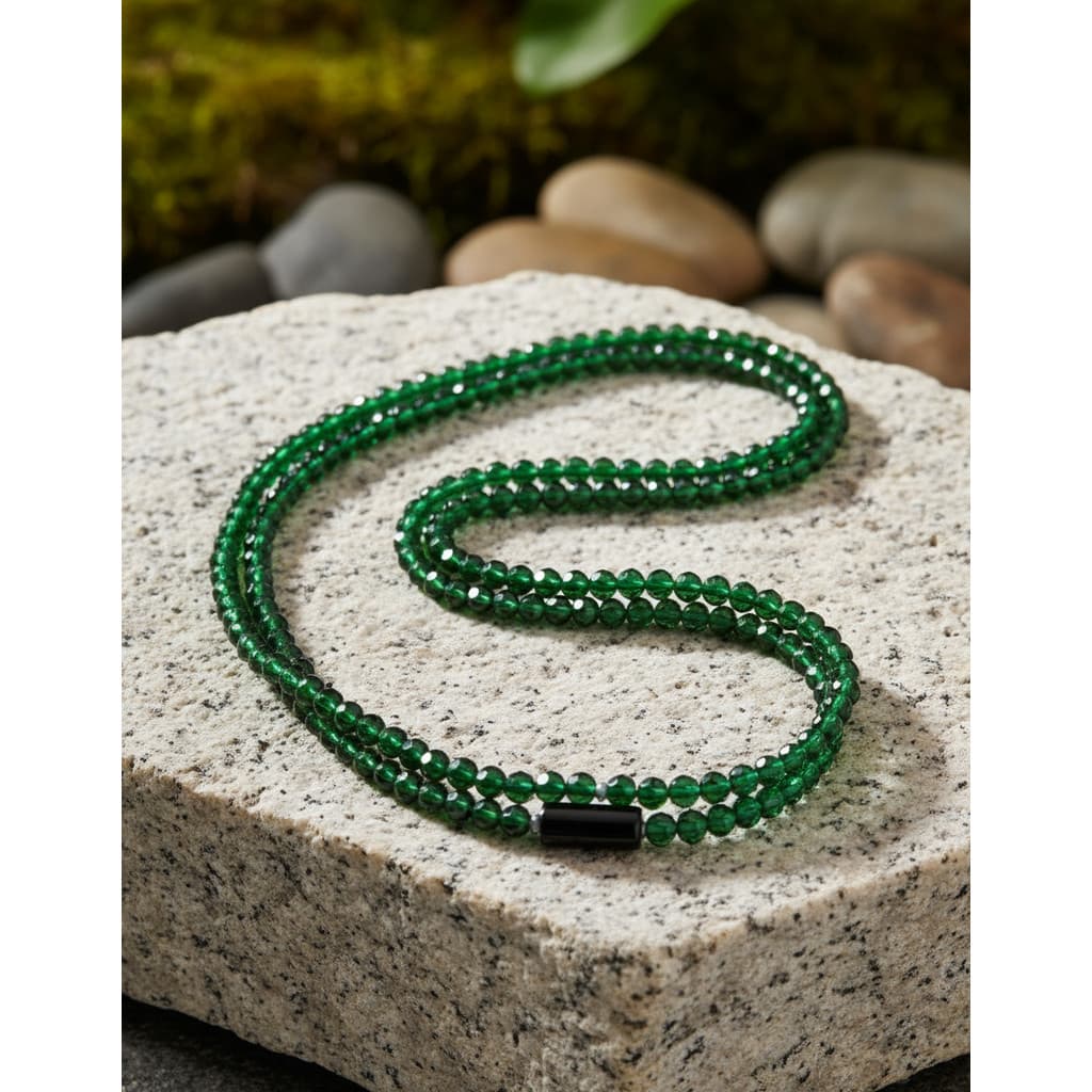 Guia Oxóssi 160 Contas 8mm Umbanda Candomblé Verde