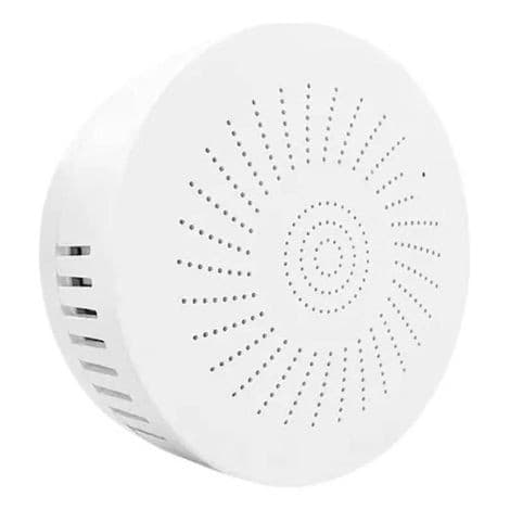 Sensor Detector Inteligente de Gás 20M² com Alarme e Sirene Interna 90DB WIFI 2.4GHZ App Tuya
