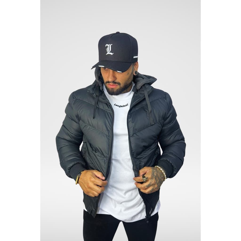 Jaqueta Puffer Super Premium Preta