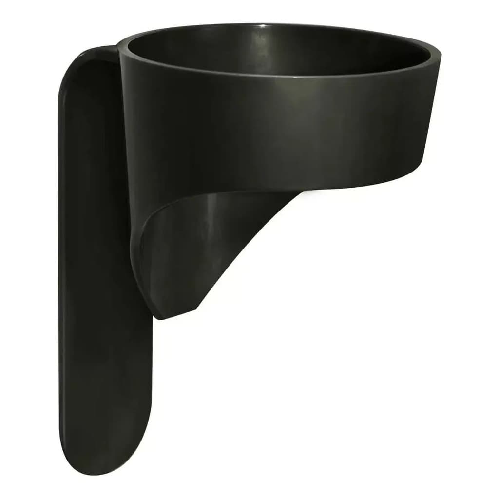 Suporte ABS De Secador De Cabelo Para Carrinho Auxiliar Preto