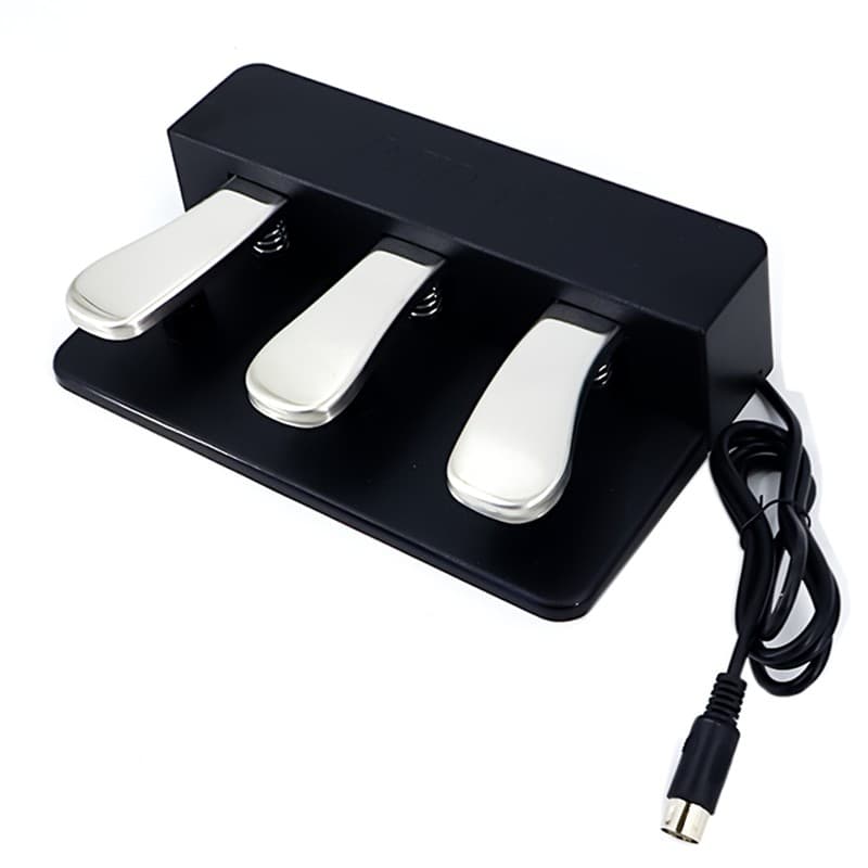 Base Antiderrapante Portátil Unidade De Pedal De 3 Pés Sustentar Macio Sostenuto Amortecedor Para Pianos Digitais Eletrô