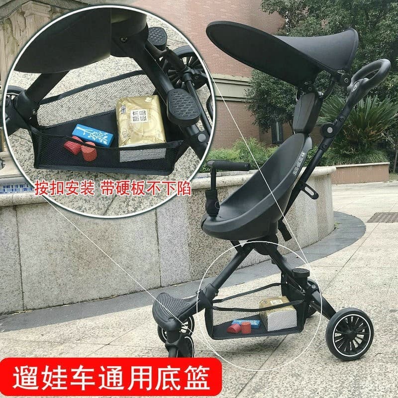 Bebê bebê BB carro bebê ferramenta útil carrinho de carro acessórios cesta de armazenamento saco de malha pendurado saco