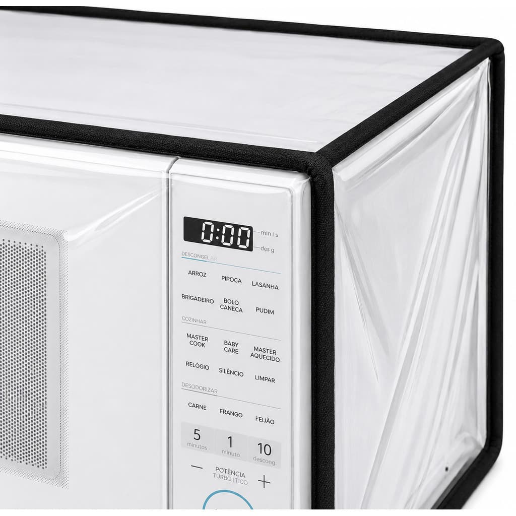 Capa Para Microondas Midea 27L - MHP27B1 Pvc Transparente