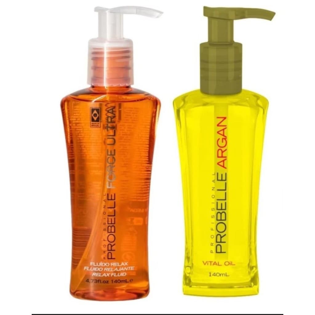 kit  Oleo de Argan 140 ml + Fluido Relax 140 ml  Probelle
