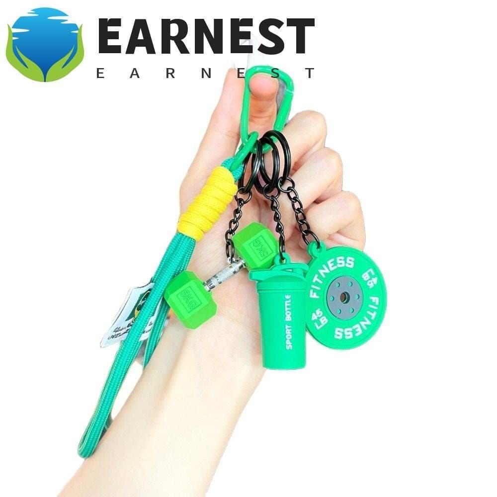 Chaveiro De Placas De Barra EARNEST , Halteres De Simulação Destacável Dopamina , Copos De Água