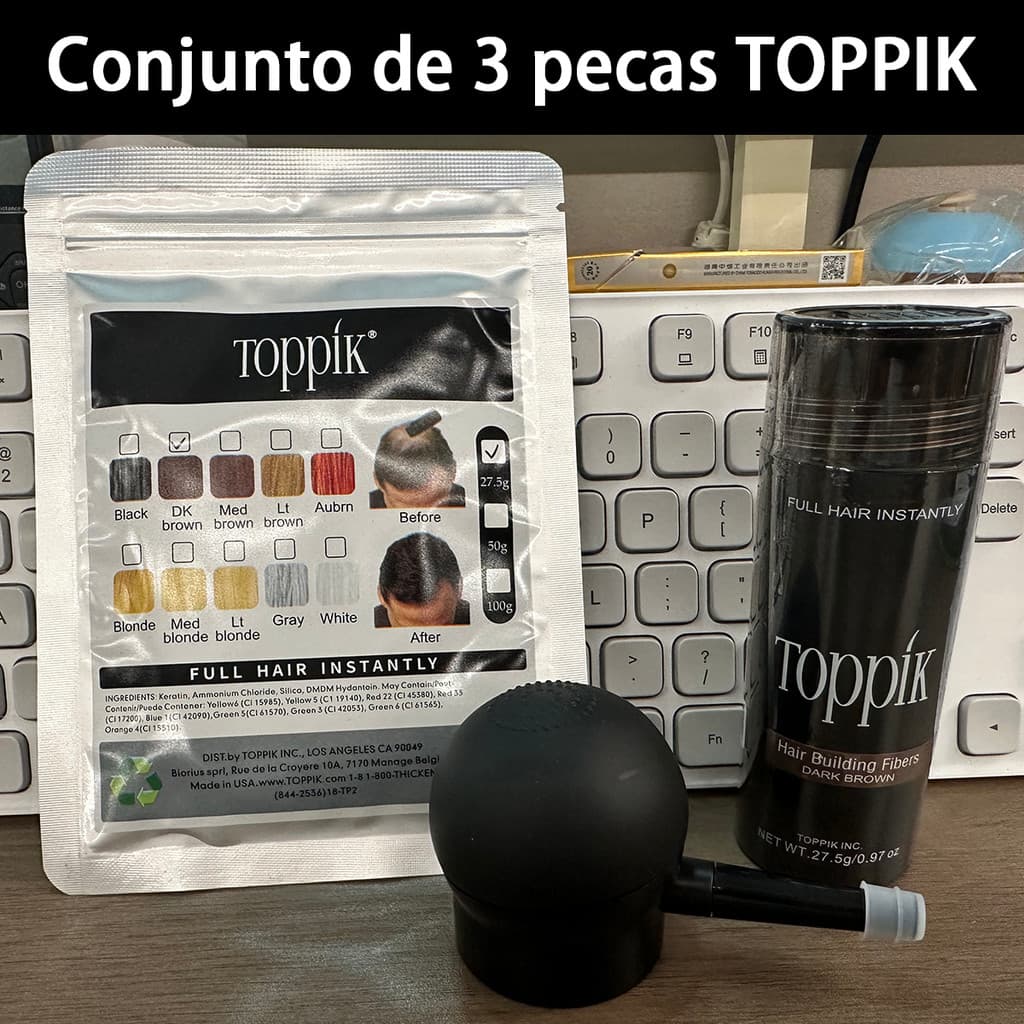TOPIK Quatro Cores 27.5g Enlatado + 27.5g Substituição + Bico