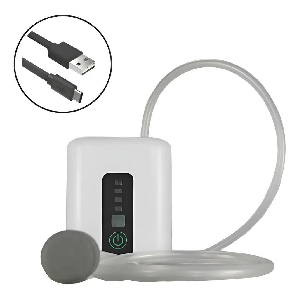 Bomba De Ar De Aquario usb  Bomba De Oxigenio Recarregavel
