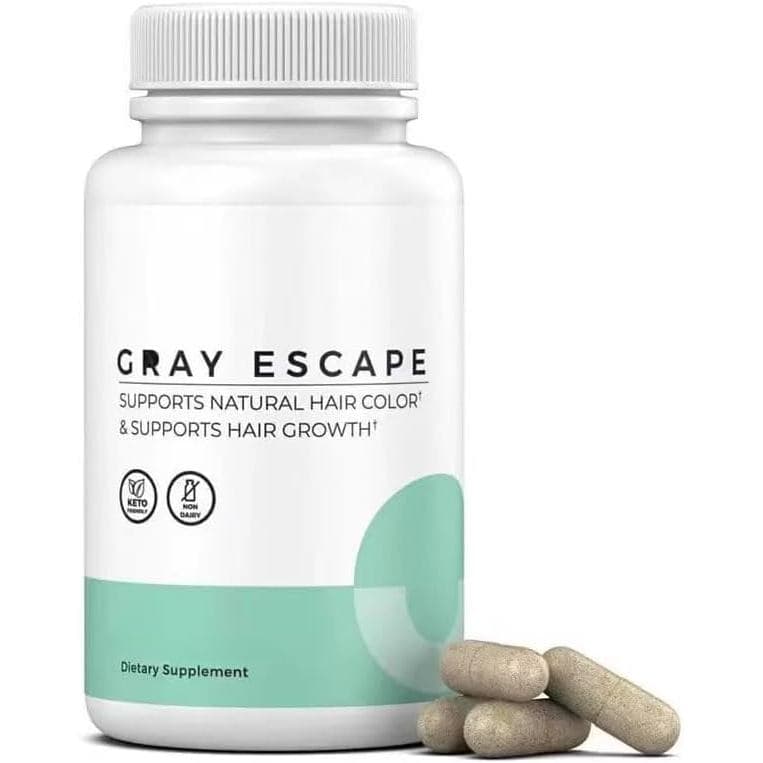 GrayHairRescindBalanceHairGrowths, comprovado por clientes para cabelos visivelmente mais espessos e cobertura do couro