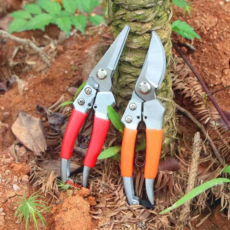 Tesouras de aço manganês fundidas Tesouras de árvores Tesouras de poda de galhos grossos de jardim de