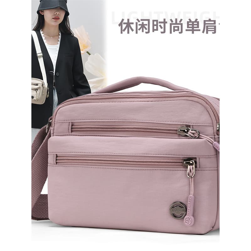 2026 primavera verão novo estilo bolsa feminina Casual estilo simples pequeno quadrado saco feminino leve Multi-camada g
