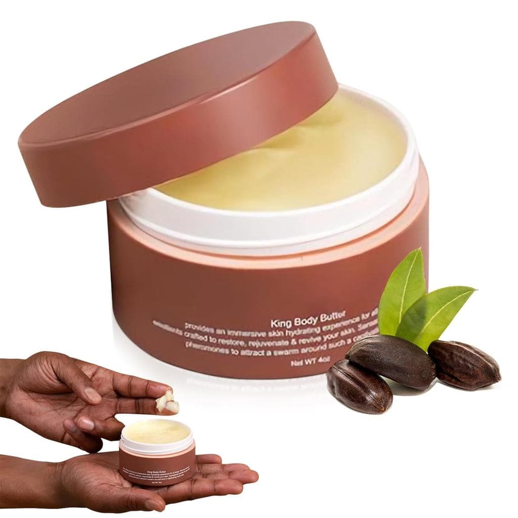 fugit Crowned SKLN Body Butter para Homens, Creme com Aroma de Feromônios, Manteiga Corporal com Fragrância de Colônia p