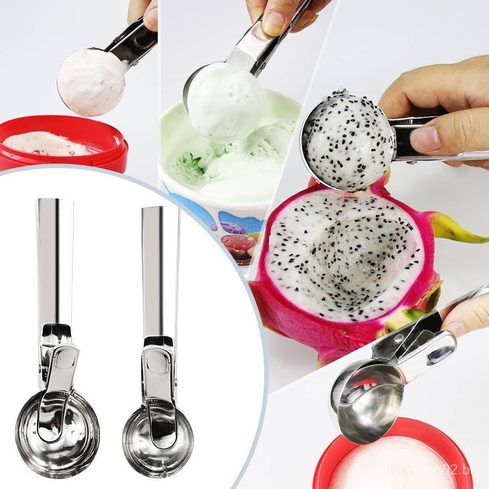 Colher De Sorvete Baller De Frutas F9k1