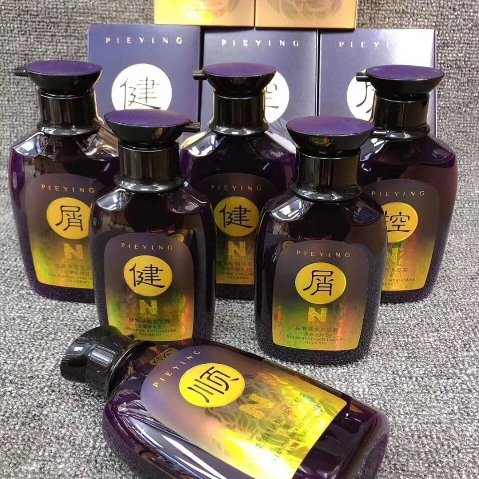 Paking essência botânica shampoo cuidados com o cabelo anti-caspa anti-coceira controle de óleo chave shampoo de cabelo