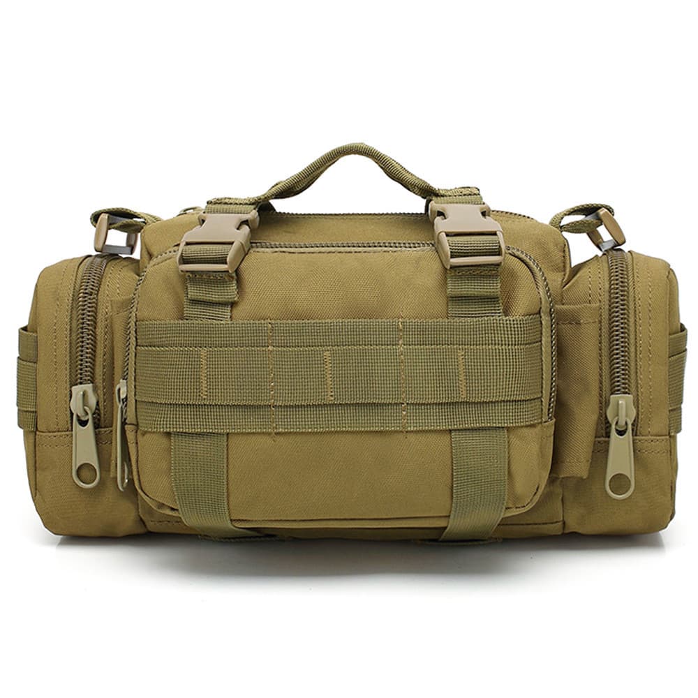 Bolsa de cintura tática à prova d'água multifuncional 3P bolsa de cintura mágica esportes ao ar livre bolsa mensageiro b