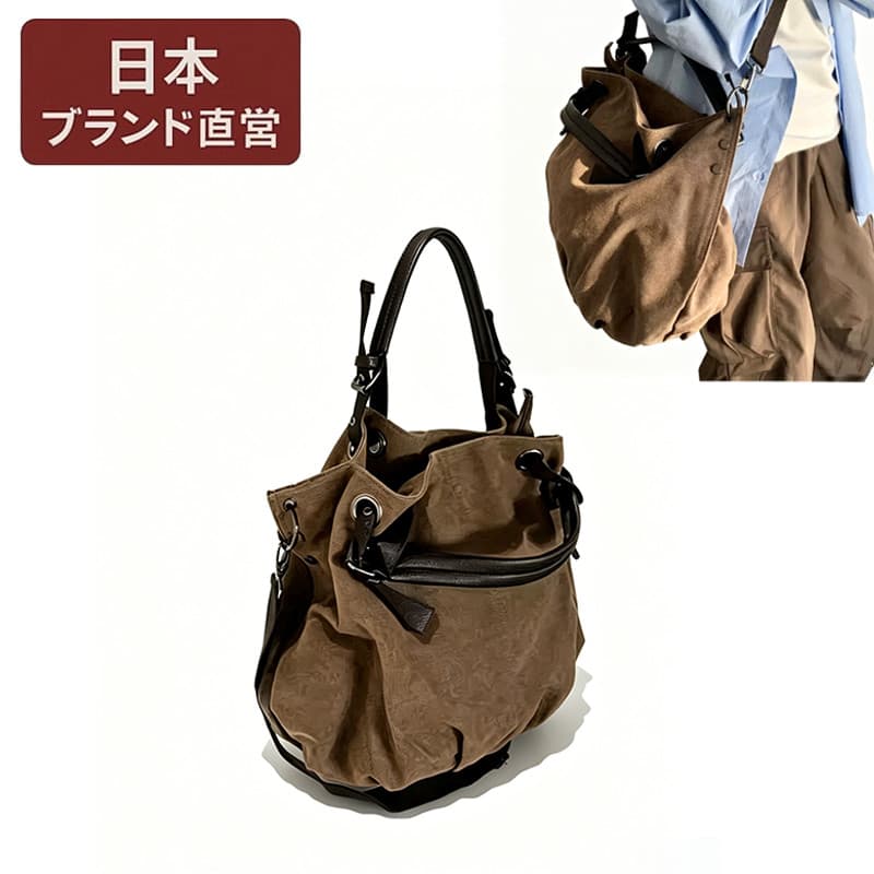 Vendas diretas do Japão Bolsa de ferramentas retrô estilo japonês Commuter Bolsa mensageiro multifuncional de um ombro B