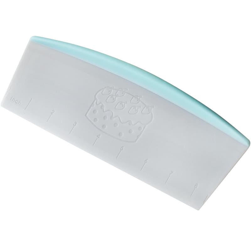 30cm multifuncional PP bolo corte Pizza creme raspador faca corte de massa alça antiderrapante com escala