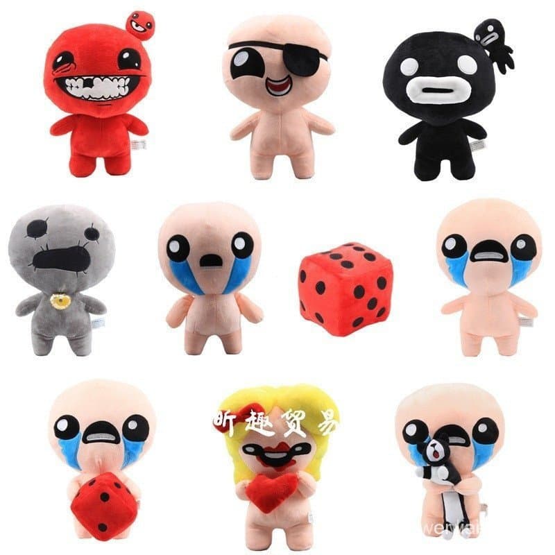 10-30cm The Binding of Isaac Plush Toys Afterbirth Rebirth Game Cartoon Soft Stuffed Toys