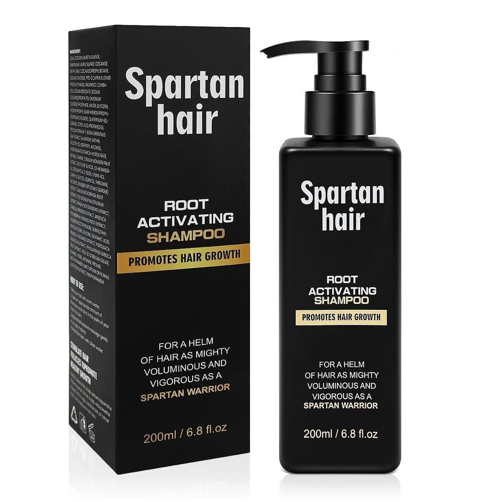 Shampoo Ativador de Raízes para Homens - Sistema Fortificante e Suavizante para Cabelos Ralos e Grisalhos - Adiciona Vol
