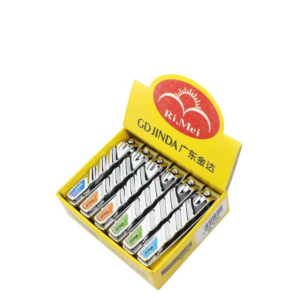 Jinda japonês americano cortador de unhas portátil médio cortador de unhas com arquivo cortador de unhas (caixa inteira