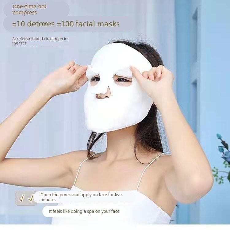 Toalha de rosto limpeza Facial pacote quente pacote frio engrossado vapor rosto hidratante pacote quente toalha de rosto