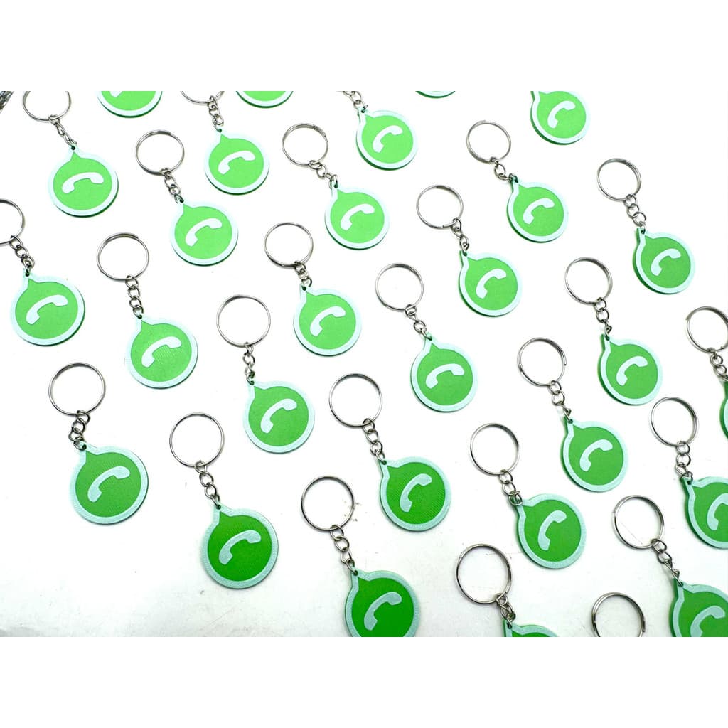 Chaveiro Whatsapp Zap 10un Tema Rede Solcial Lembrancinha