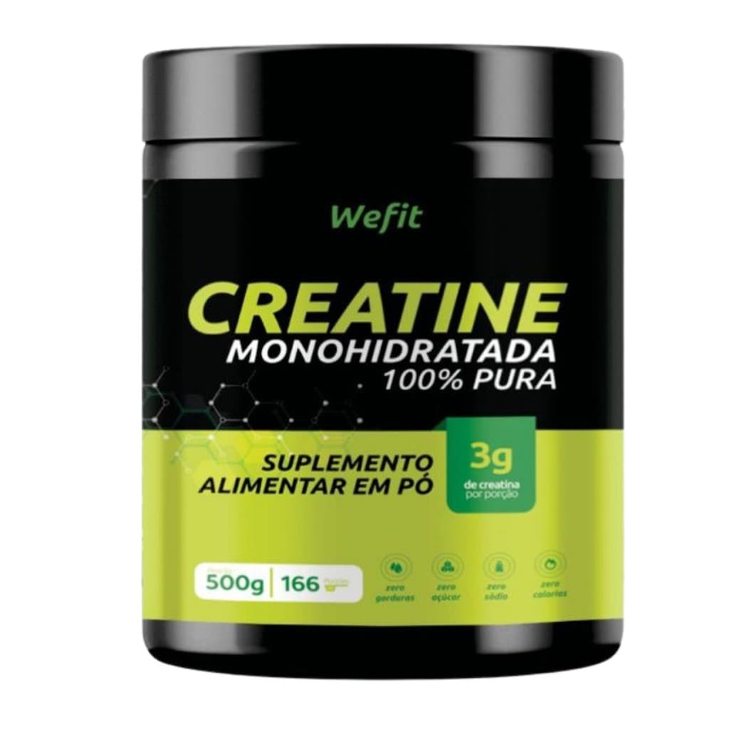 Creatina Pote Com 500g Wefit