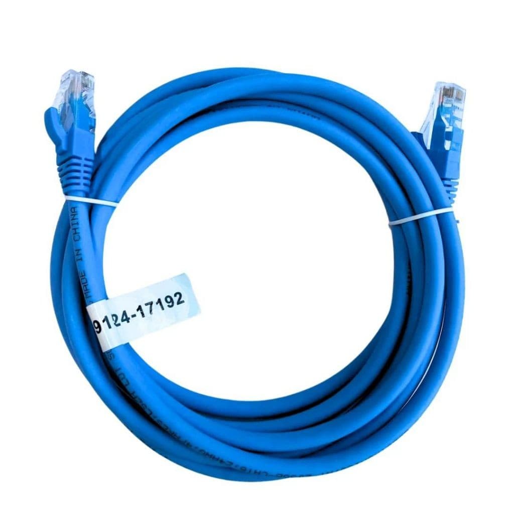 Cabo de Rede Patch Cord Cat5 Azul – 1,5m e 2,5m para Internet 24AWG