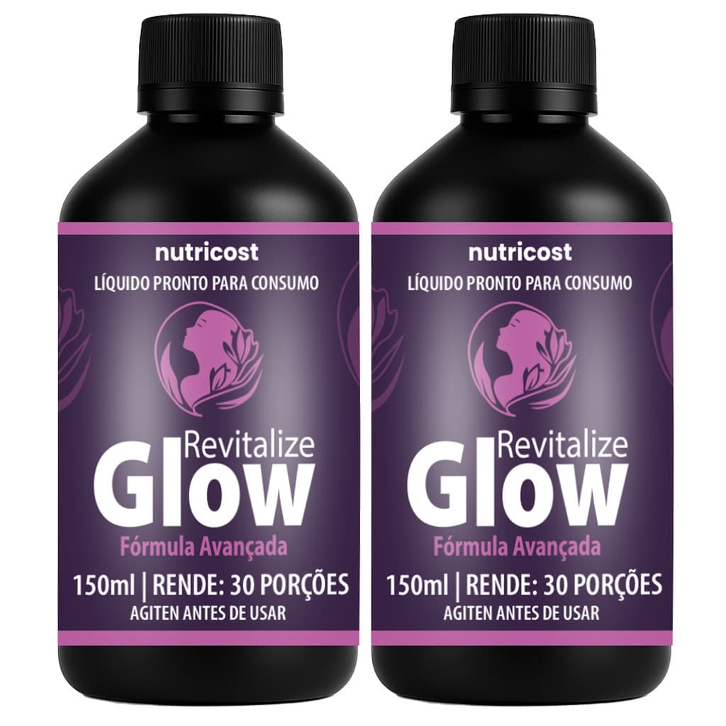 2X REVITALIZE GLOW 150ML | SUPLEMENTO ALIMENTAR | ENVIO IMEDIATO