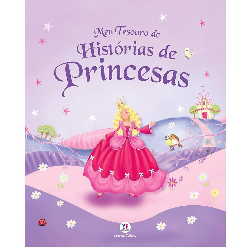 Meu Tesouro de Histórias de Princesas - Edição Luxo - Capa almofadada