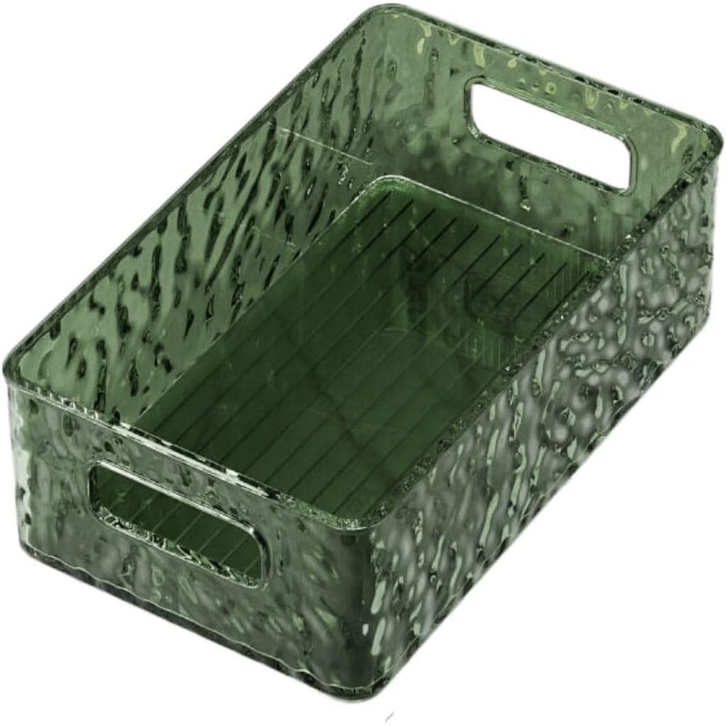 Cozinha Acessórios para utensílios de cozinha Caixa de armazenamento transparente para mesa Penteadeira Batom Produtos d