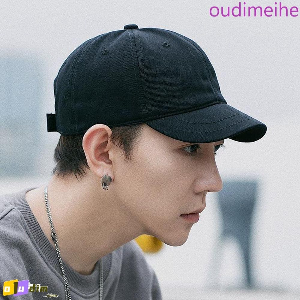 OUDIMEIHE Bonés De Beisebol De Aba Curta Maré Casual Algodão Snapback Chapéus De Sol Estilo Coreano Golfe Feminino