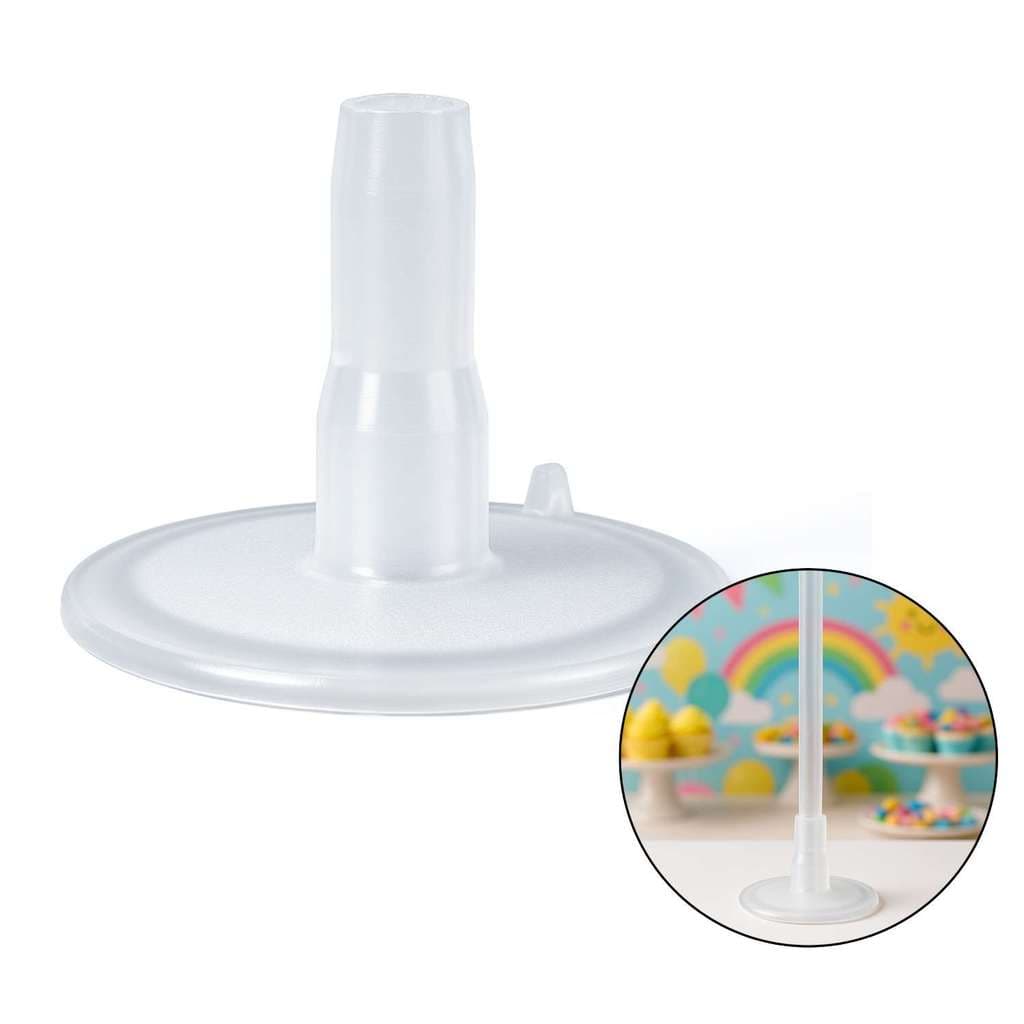 Kit 50 Base Para Vareta Pega Balão Encaixe Universal