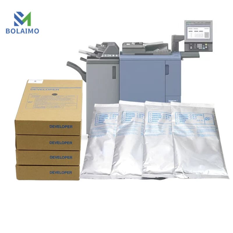 Pó Desenvolvedor DV614 , 4 Unidades , Para Konica Minolta Bizhub C1060 C1070L C2060 C2070 C3070 C3080 Volume De Impressã
