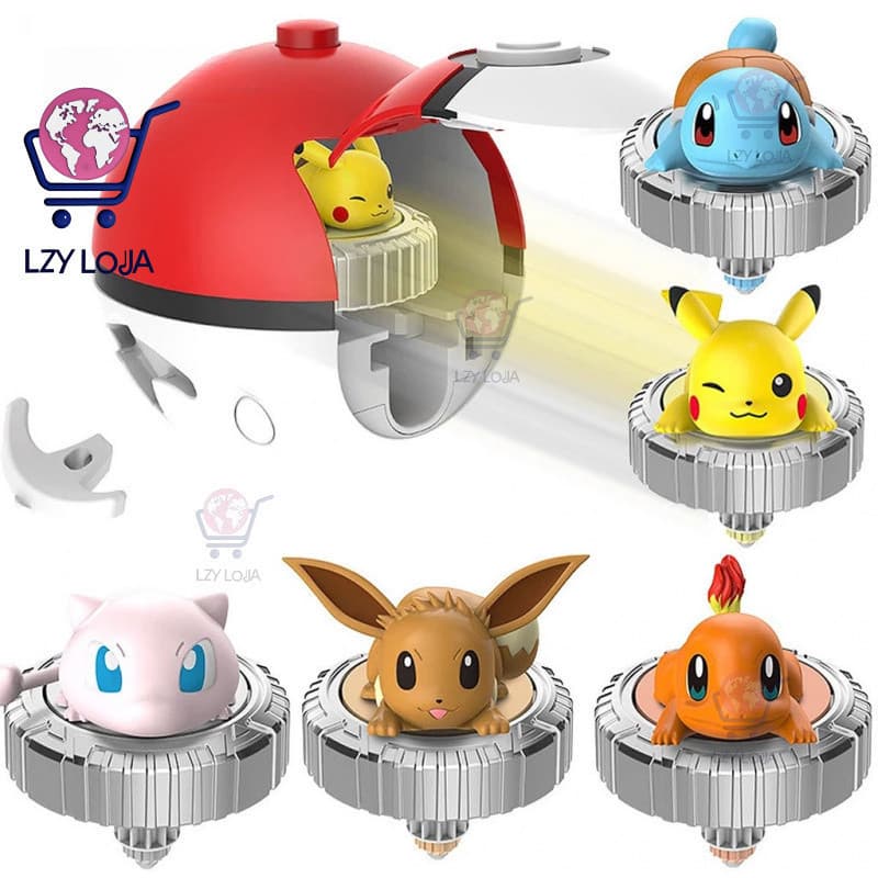 Kit Spinner beyblade metal masters de Pokemon beyblade com lançador e arena brinquedos para meninos