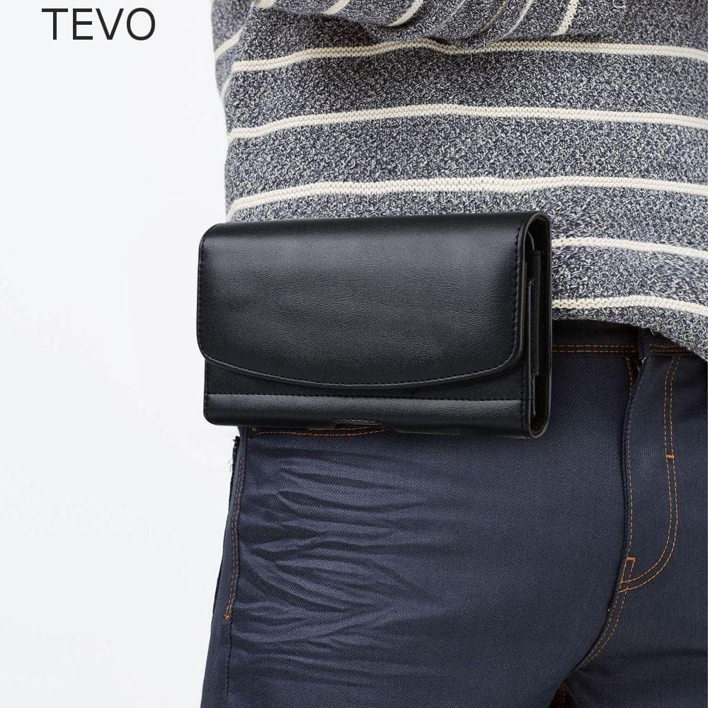 Clipe De Cinto De Telefone TEVO , Bolsa De Couro Durável Para Capa Portátil Anexada