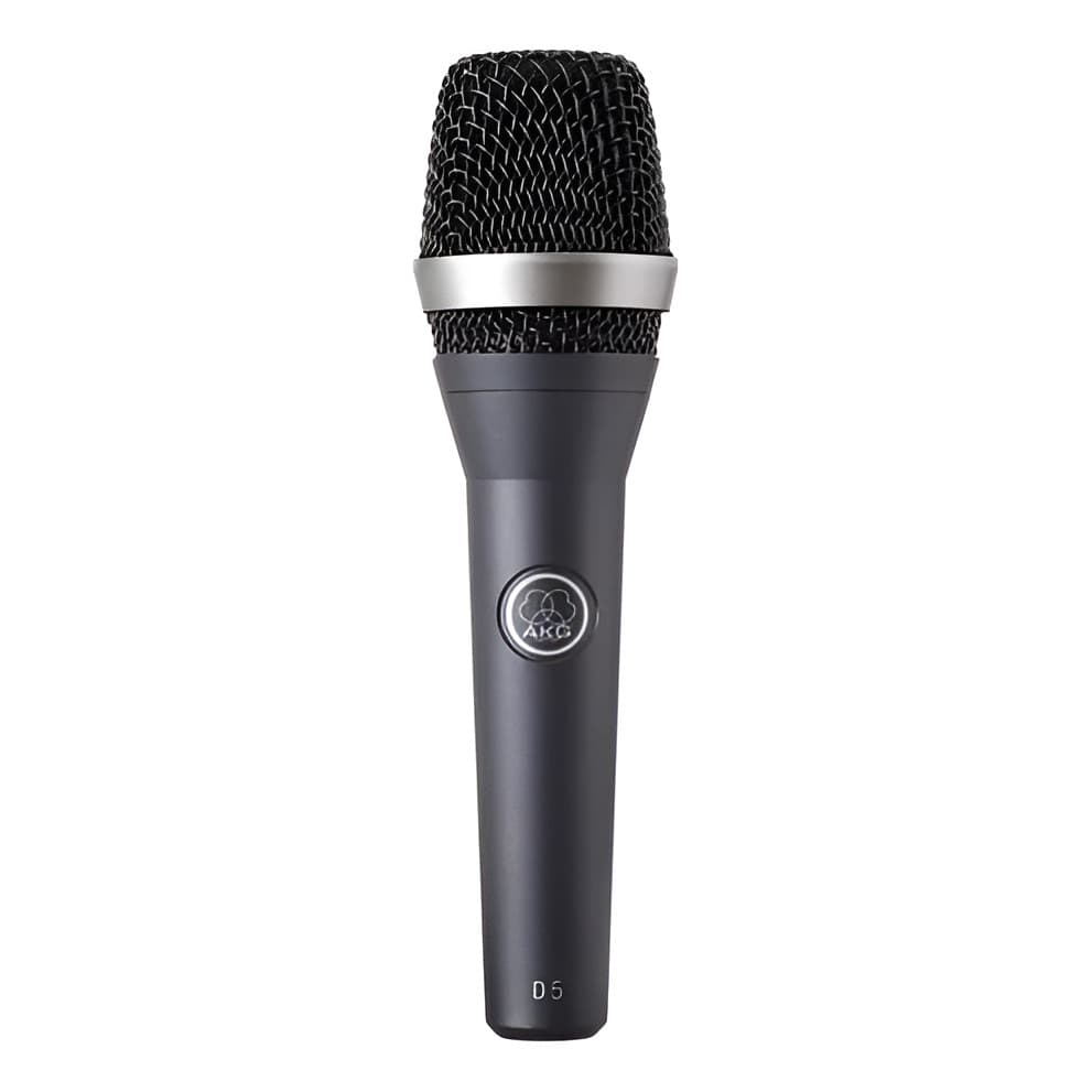 Microfone Akg D5 Dinamico Supercardioide + Bag + Cachimbo Preto