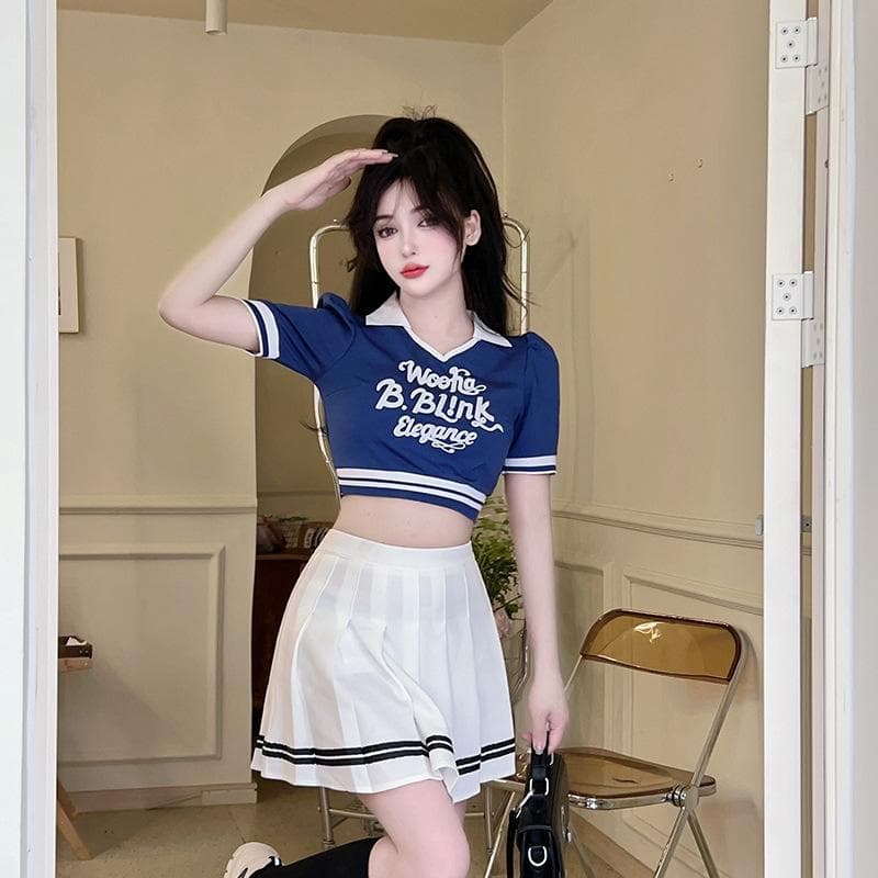 Adulto Cheerleading traje de futebol bebê estudante universitário jogos cerimônia abertura grupo feminino Jazz dança des