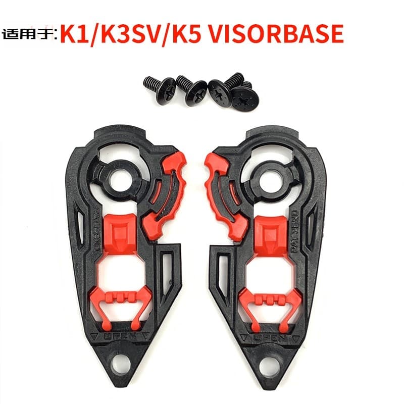 Adequado para acessórios de capacete AGV K1 K3 K3SV K5 K6 PIST forro de rede de queixo de duto de capacete completo