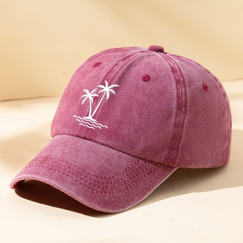 Solid Color Washed Distressed Casual Sun Hats Lightweight Adjustable Dad Hat For Women & Men&&&-&&*&*&*&**&-