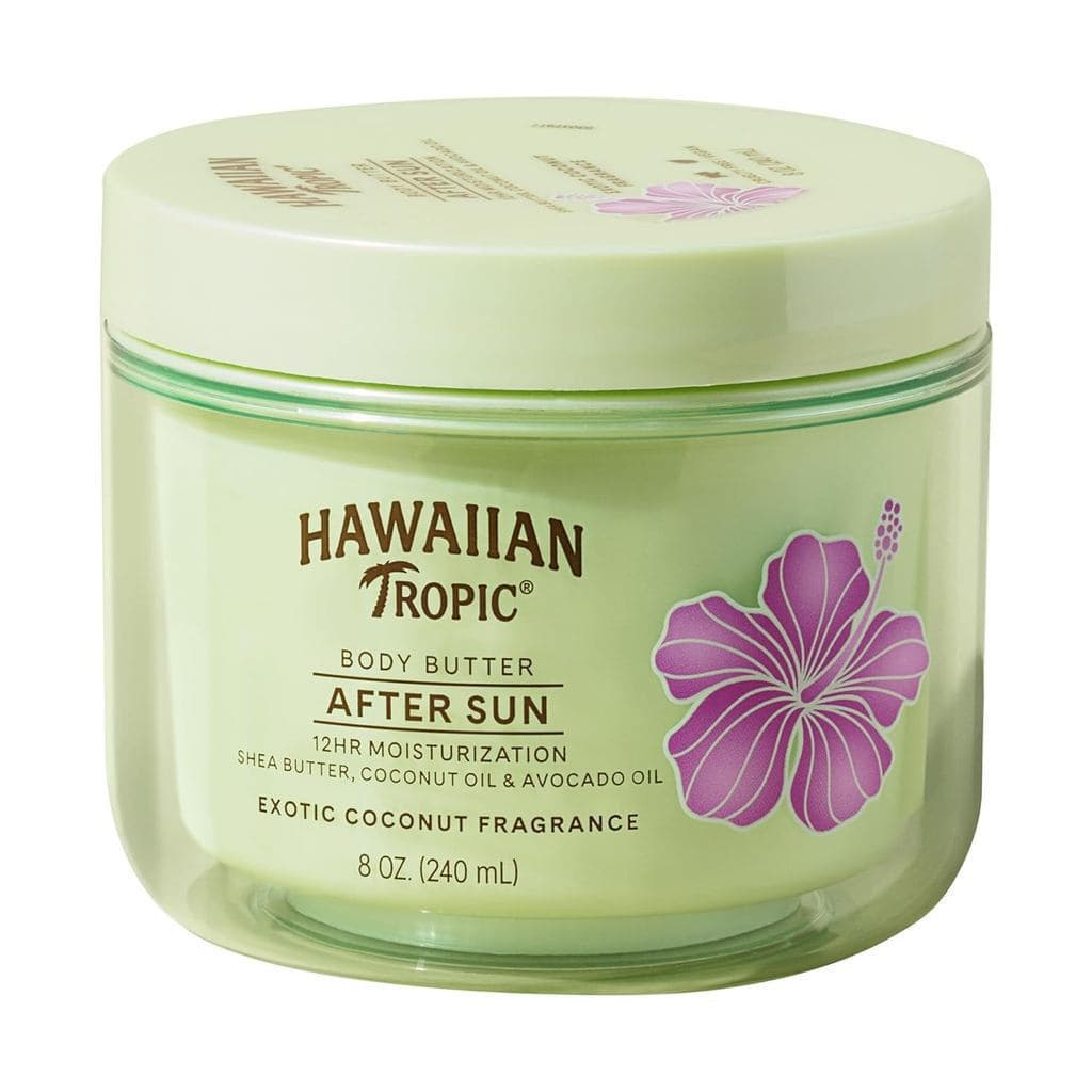 Loção Corporal Pós-Sol com Óleo de Coco Tropical Havaiano, 8 oz, loção pós-sol, loção corporal hidratante, hidratante