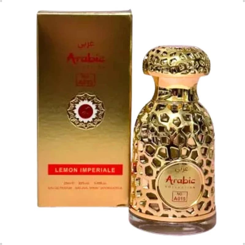 Perfume Arabic Collection A015 – 25ml | Colônia Unissex Amadeirada Oriental Elegante