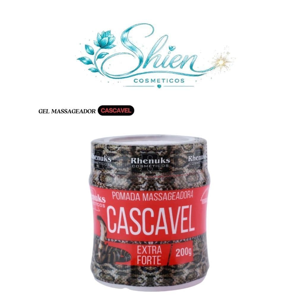Gel Massageador Cascavel - 1 Unidade - Rhenuks (Afilhado)